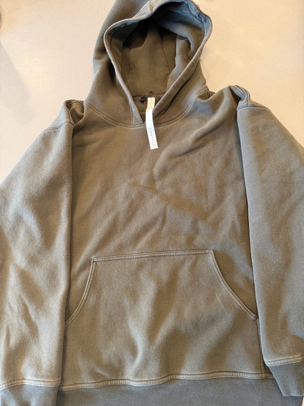 Lululemon Hooded Pullover Sweatshirt - Olive Green